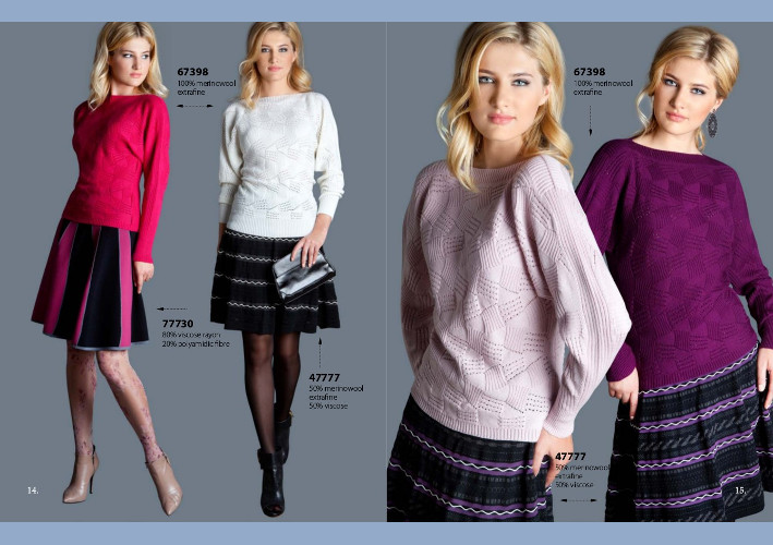 Viola Stils is the World's leading producer in LOS products (Lack of Seams Knitwear) The most fashionable and the best designed Seamless Clothing in the World!!!
